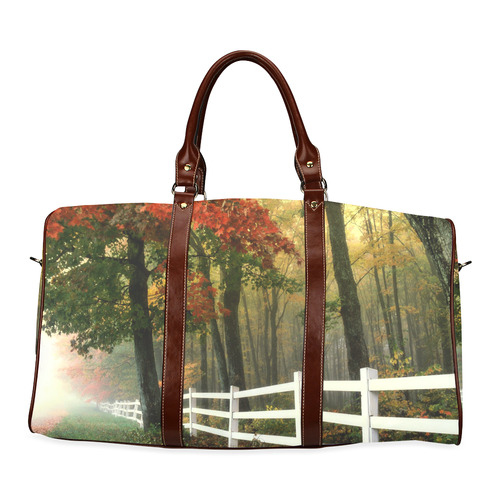 Autumn Morning Waterproof Travel Bag/Small (Model 1639)