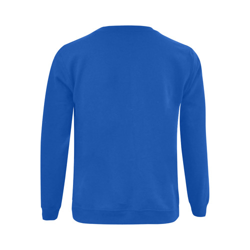 This My Color Medium Blue Gildan Crewneck Sweatshirt(NEW) (Model H01)