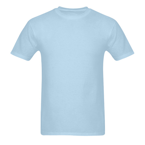 This My Color Liquid Blue Sunny Men's T- shirt (Model T06)