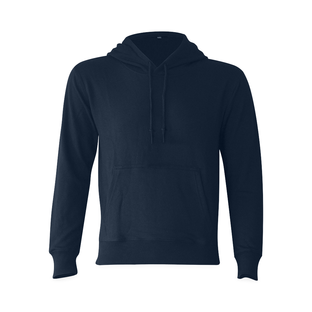 This My Color Dark Blue Oceanus Hoodie Sweatshirt (Model H03)