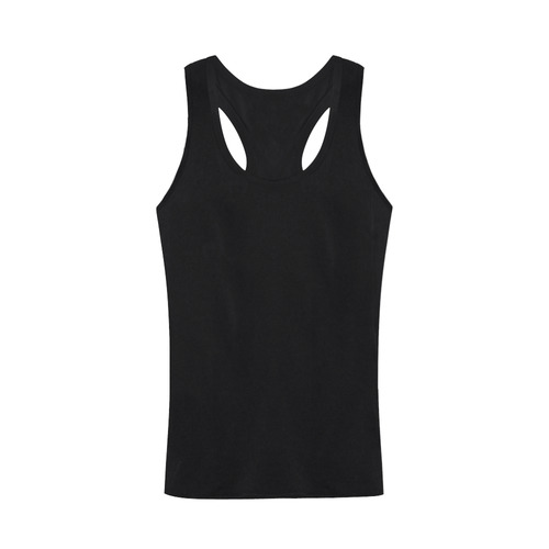 This My Color Black Men's I-shaped Tank Top (Model T32)