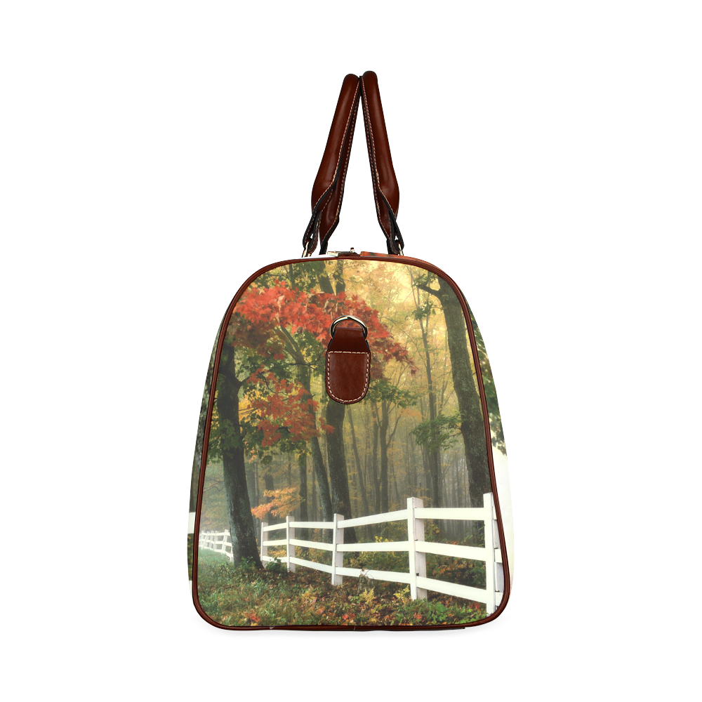 Autumn Morning Waterproof Travel Bag/Large (Model 1639)