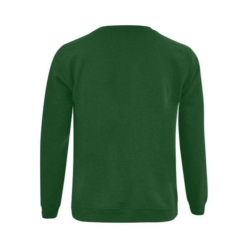 This My Color Earth Green Gildan Crewneck Sweatshirt(NEW) (Model H01)