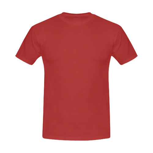 This My Color Light Maroon Men's Slim Fit T-shirt (Model T13)
