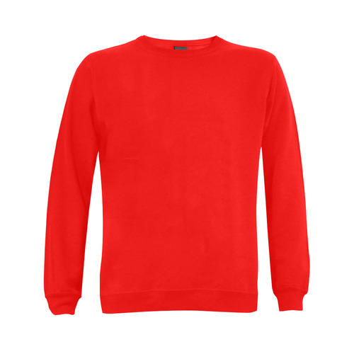 This My Color OrangeRed Gildan Crewneck Sweatshirt(NEW) (Model H01)