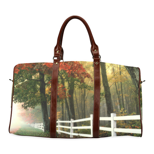 Autumn Morning Waterproof Travel Bag/Large (Model 1639)