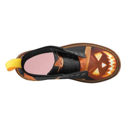 Pumpkin Witch High Grade PU Leather Martin Boots For Women Model 402H