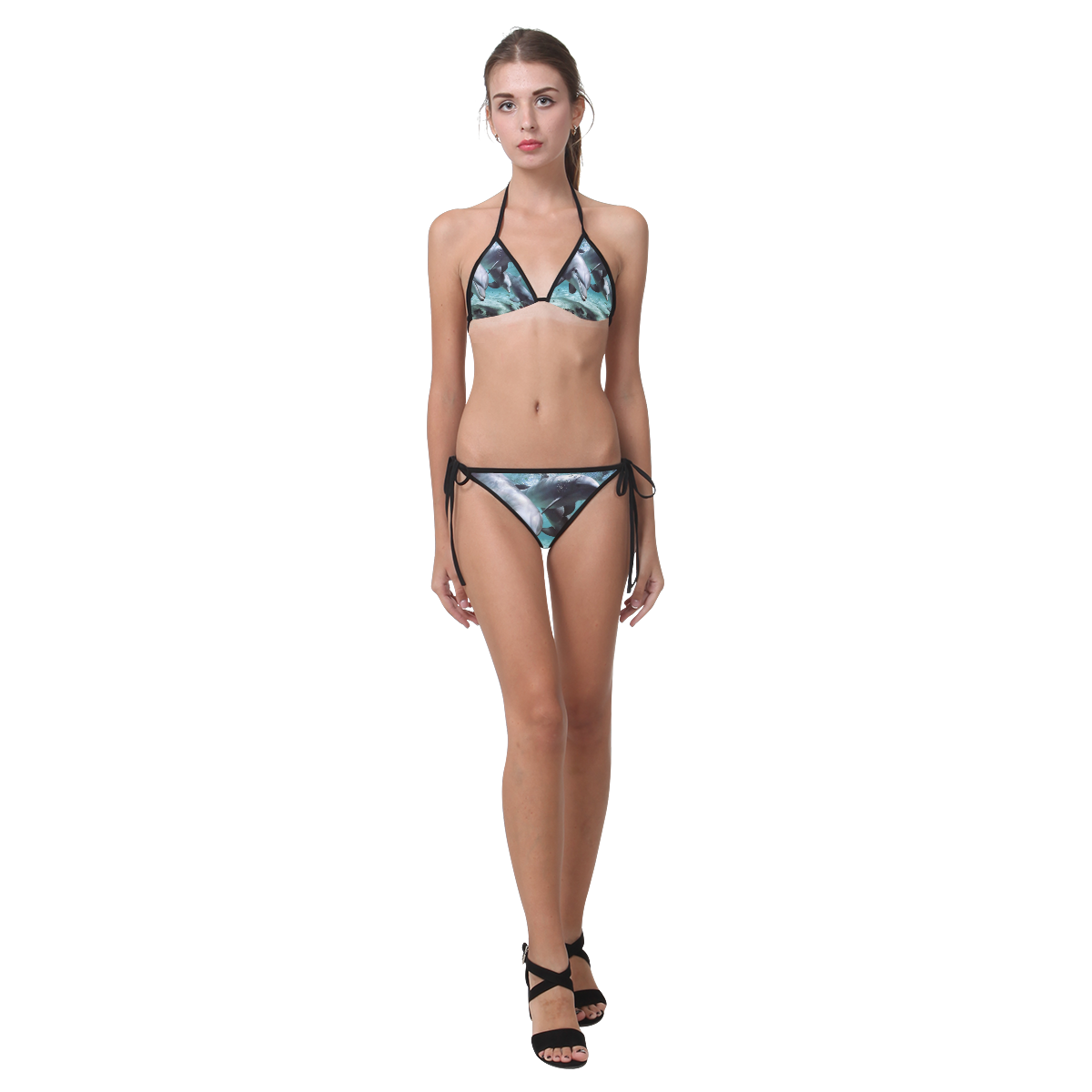 Dolphin Custom Bikini Swimsuit (Model S01)
