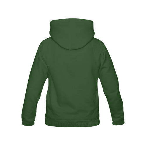 This My Color Army Green All Over Print Hoodie for Men (USA Size) (Model H13)