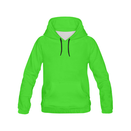 This My Color Lime All Over Print Hoodie for Men (USA Size) (Model H13)