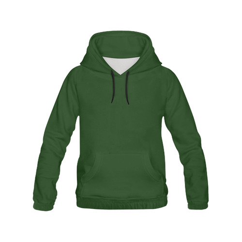 This My Color Army Green All Over Print Hoodie for Men (USA Size) (Model H13)