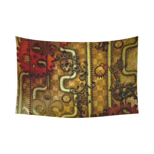 wonderful noble steampunk design Cotton Linen Wall Tapestry 90"x 60"