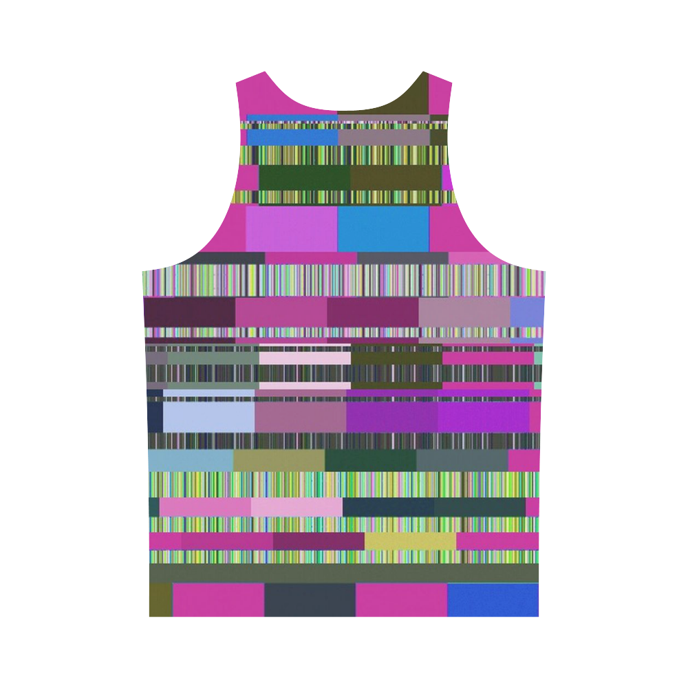 Error 3 by FeelGood All Over Print Tank Top for Men (Model T43)