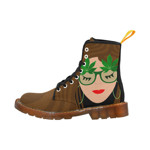 420 Glasses Girl Martin Boots For Women Model 1203H