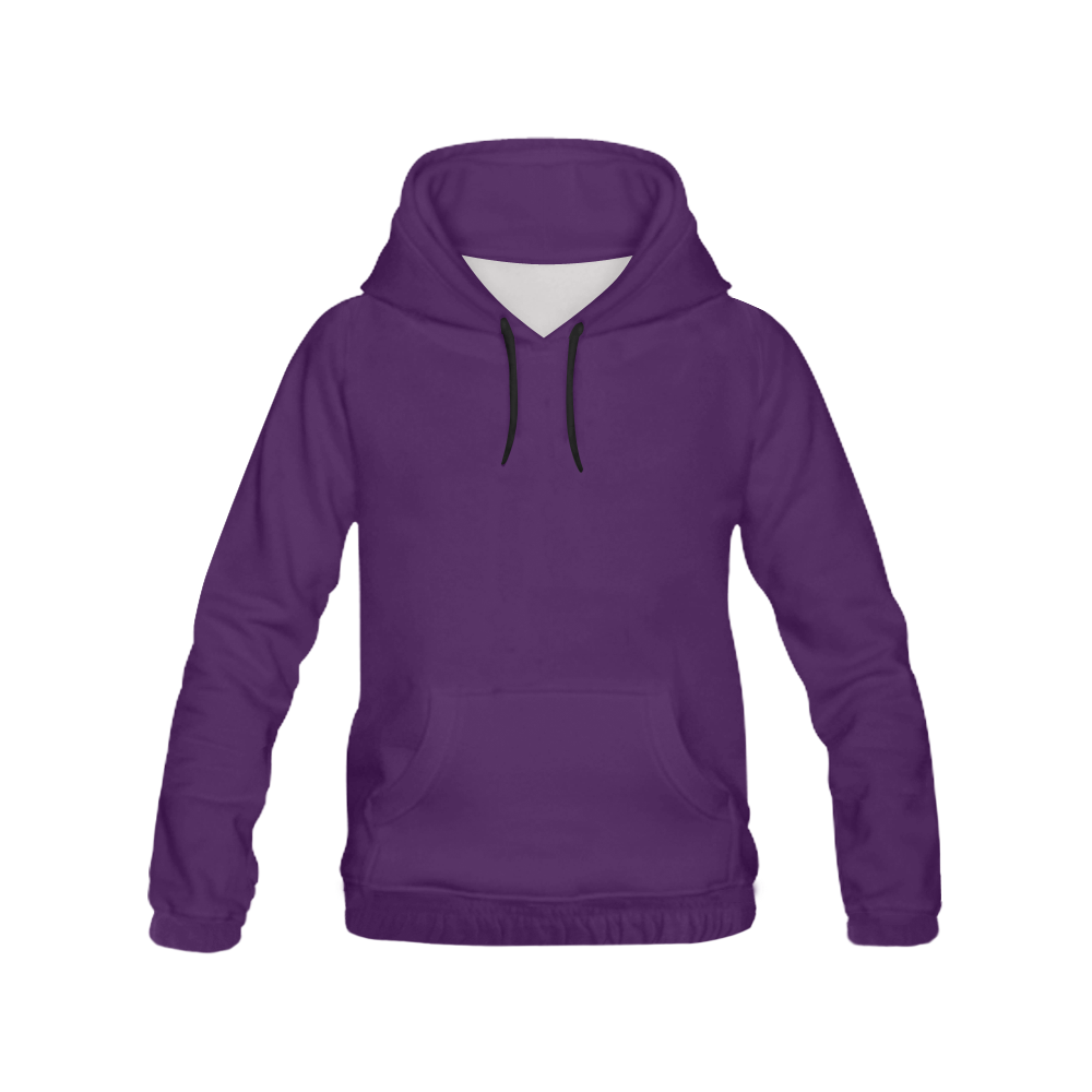 This My Color Dark Purple All Over Print Hoodie for Men (USA Size) (Model H13)