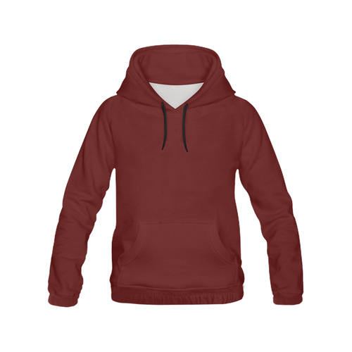 This My Color Maroon All Over Print Hoodie for Men (USA Size) (Model H13)