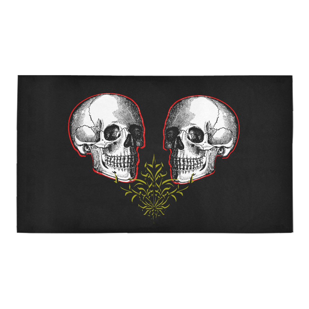 Skulls Bath Rug 16''x 28''