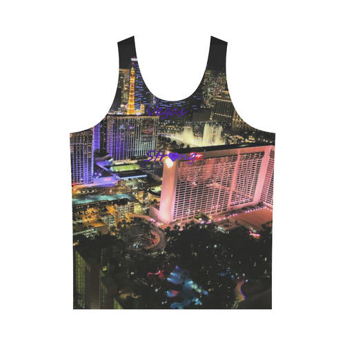 Strong All Over Print Tank Top for Men (Model T43)