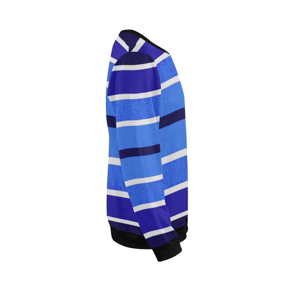 BLUE-106 All Over Print Crewneck Sweatshirt for Men (Model H18)