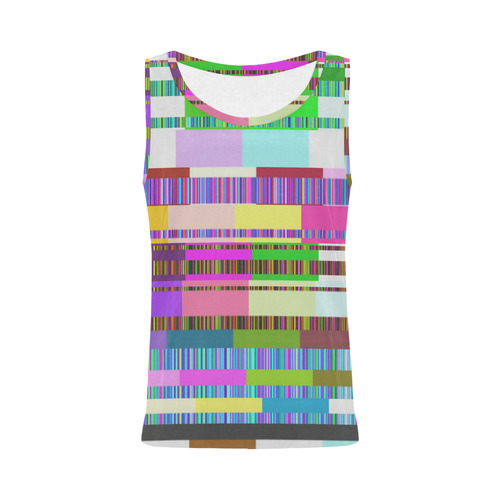 Error by FeelGood All Over Print Tank Top for Women (Model T43)
