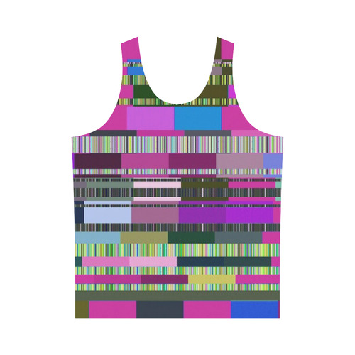 Error 3 by FeelGood All Over Print Tank Top for Men (Model T43)