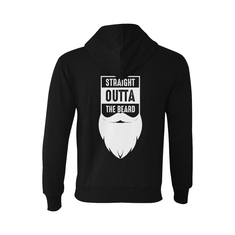 Straight Outta The Beard Oceanus Hoodie Sweatshirt (NEW) (Model H03)