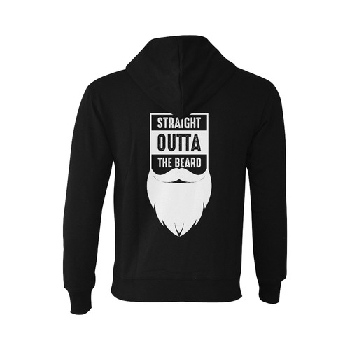 Straight Outta The Beard Oceanus Hoodie Sweatshirt (NEW) (Model H03)