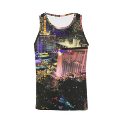 Strong All Over Print Tank Top for Men (Model T43)