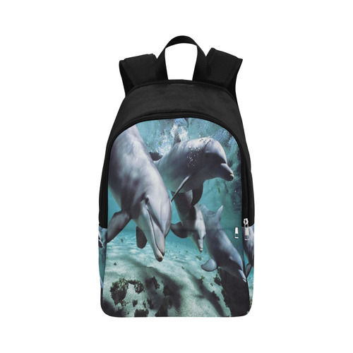 Dolphin Fabric Backpack for Adult (Model 1659)