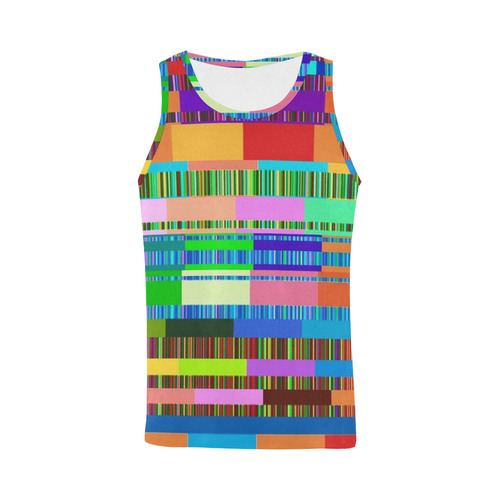 Error 2 by FeelGood All Over Print Tank Top for Men (Model T43)