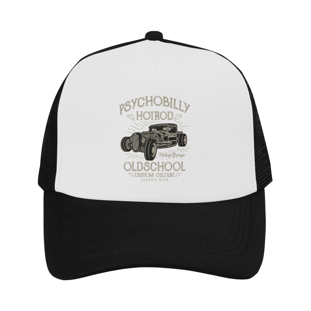 Psychobilly Hotrod Trucker Hat