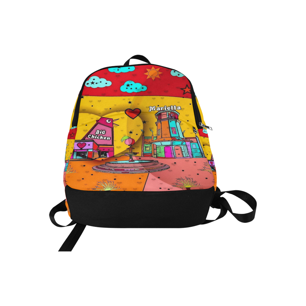 Marietta Popart 2018 by Nico Bielow Fabric Backpack for Adult (Model 1659)