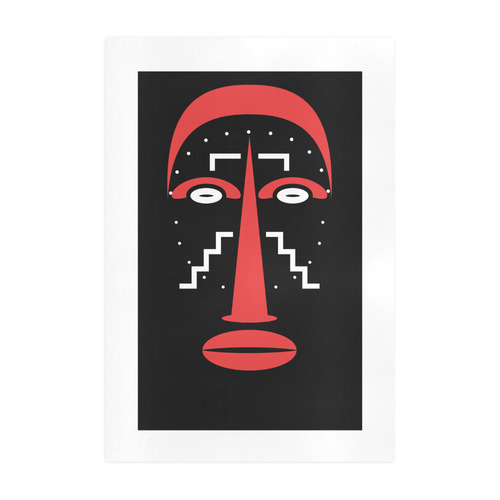 Ligbi Mask Art Print 19‘’x28‘’