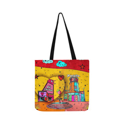 Marietta Popart 2018 by Nico Bielow Reusable Shopping Bag Model 1660 (Two sides)
