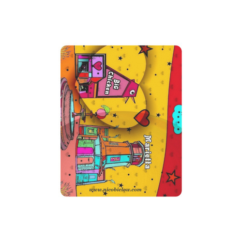 Marietta Popart 2018 by Nico Bielow Rectangle Mousepad