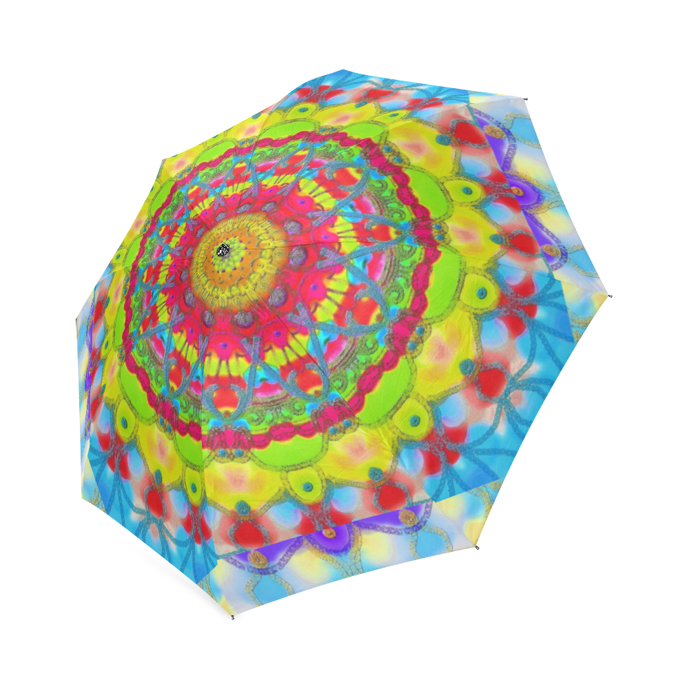 confetti-bright 10 Foldable Umbrella (Model U01)