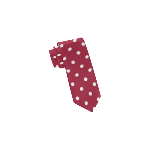 polkadots20160632 Classic Necktie (Two Sides)