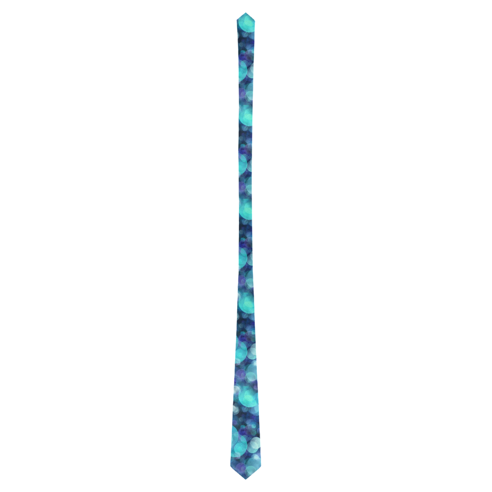 Bubbles_20170820_by_JAMColors Classic Necktie (Two Sides)