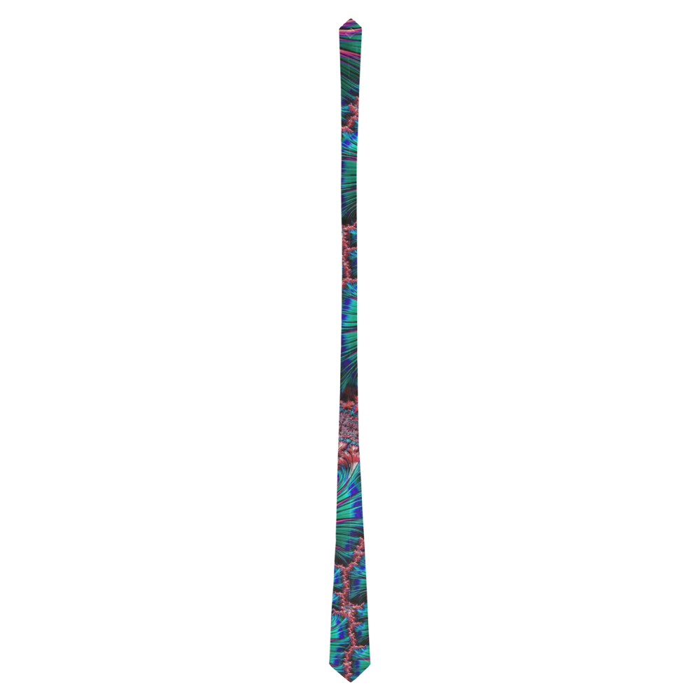 amazing Fractal 42 B by JamColors Classic Necktie (Two Sides)