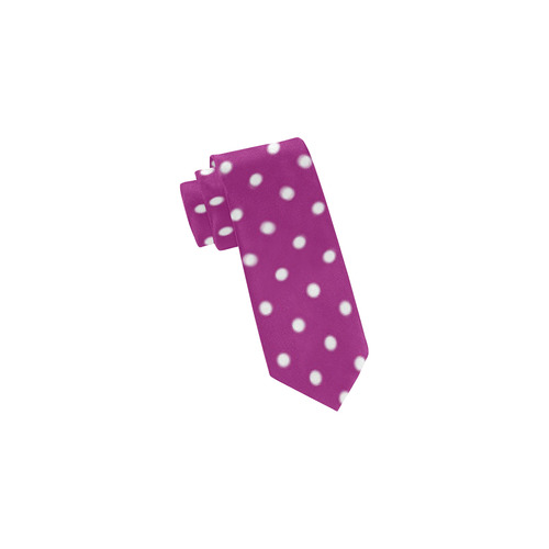 polkadots20160631 Classic Necktie (Two Sides)