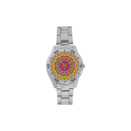 confetti-bright6 Men's Stainless Steel Analog Watch(Model 108)