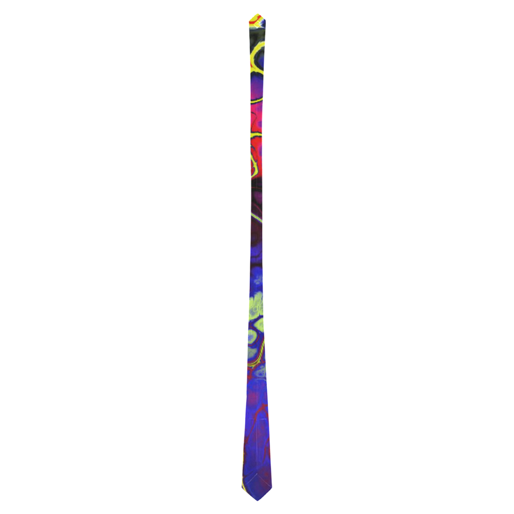 awesome fractal 35C by JamColors Classic Necktie (Two Sides)