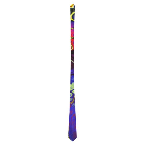 awesome fractal 35C by JamColors Classic Necktie (Two Sides)