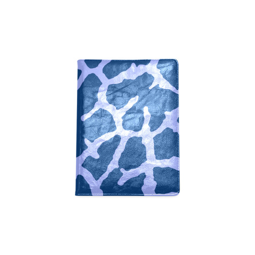 Blue Giraffe Print Custom NoteBook B5