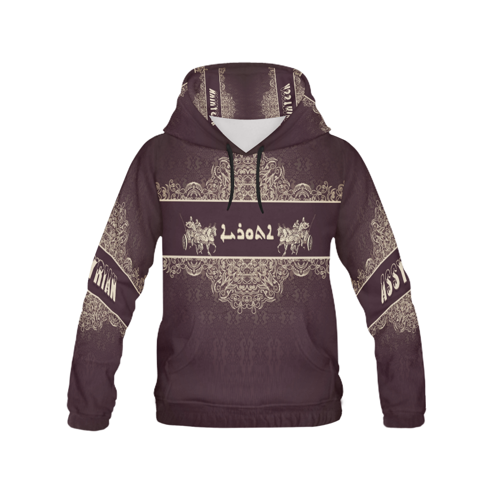 Assyrian Hoodie III All Over Print Hoodie for Men (USA Size) (Model H13)