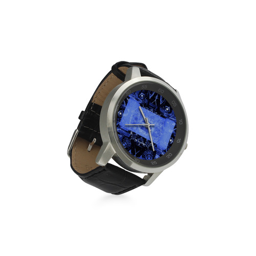 emet Elie 14 Unisex Stainless Steel Leather Strap Watch(Model 202)
