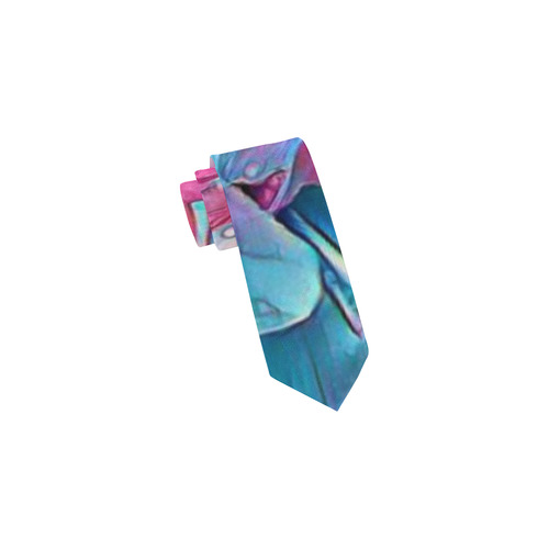 wonderful floral 25A  by FeelGood Classic Necktie (Two Sides)