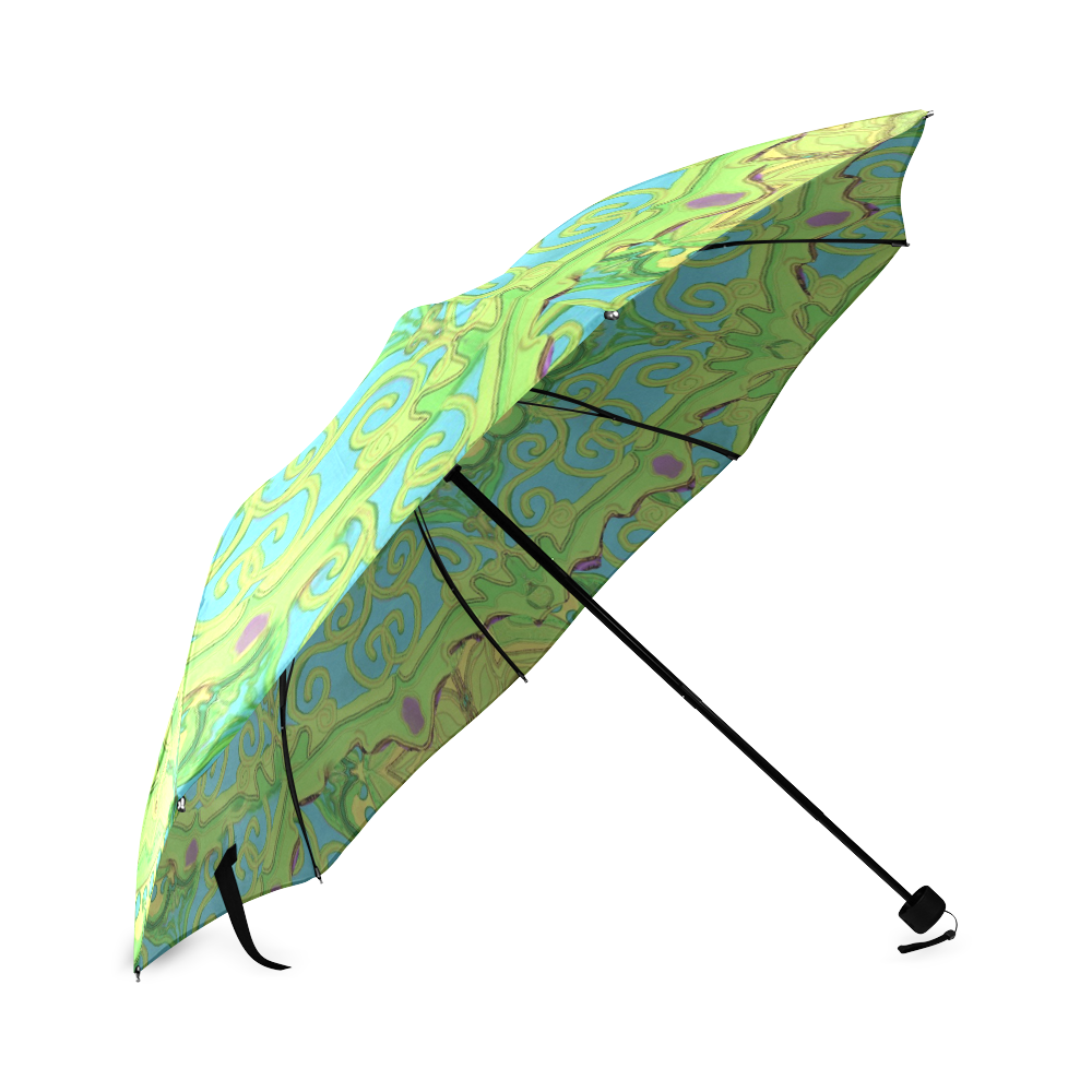 cactus flower 4 Foldable Umbrella (Model U01)