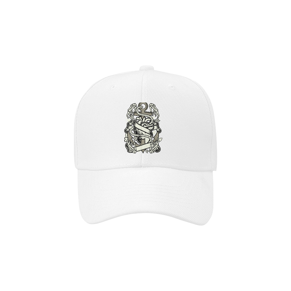 Heart And Anchor Dad Cap