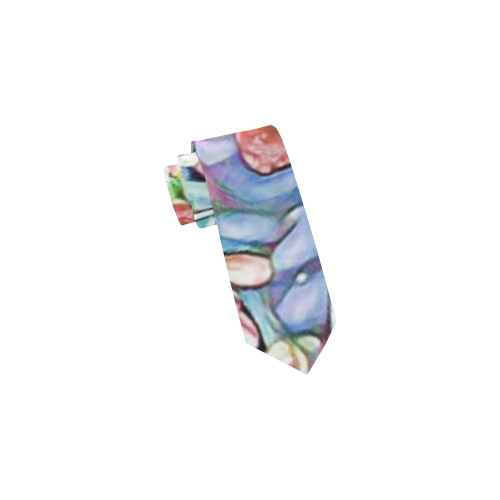 lovely floral 31F by FeelGood Classic Necktie (Two Sides)